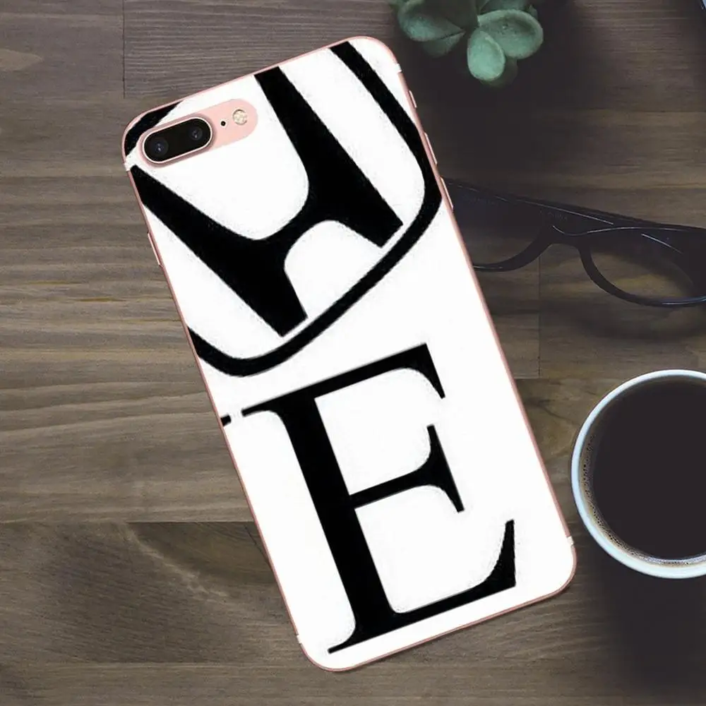 Bixedx мягкий чехол для телефона из ТПУ Honda Jdm Car H Logo Apple iPhone 4 4S 5 5C SE 6 6S 7 8 Plus X Galaxy A3 A5 J1 J2