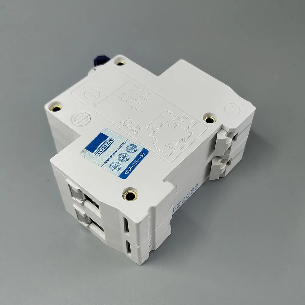 Американская классификация проводов 2р AC mcb TOB1-63 C Тип 230/400V~ 50 Гц/60 Гц Мини автомат защити цепи 6A 10A 16A 20A 25A 32A 40A 50A 63A