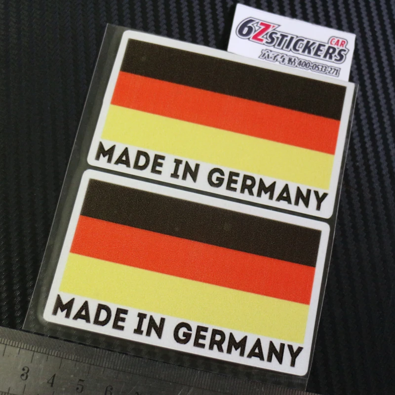 

MADE IN GERMANY Stickers 2x Car Motorbike German DecaL