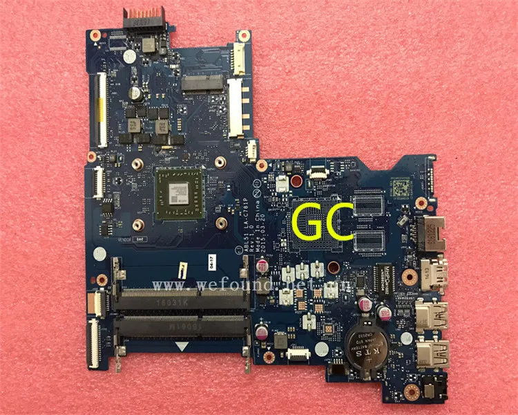 

Материнская плата для ноутбука 15Z-AF 15-AF LA-C781P 813966-501 813966-001