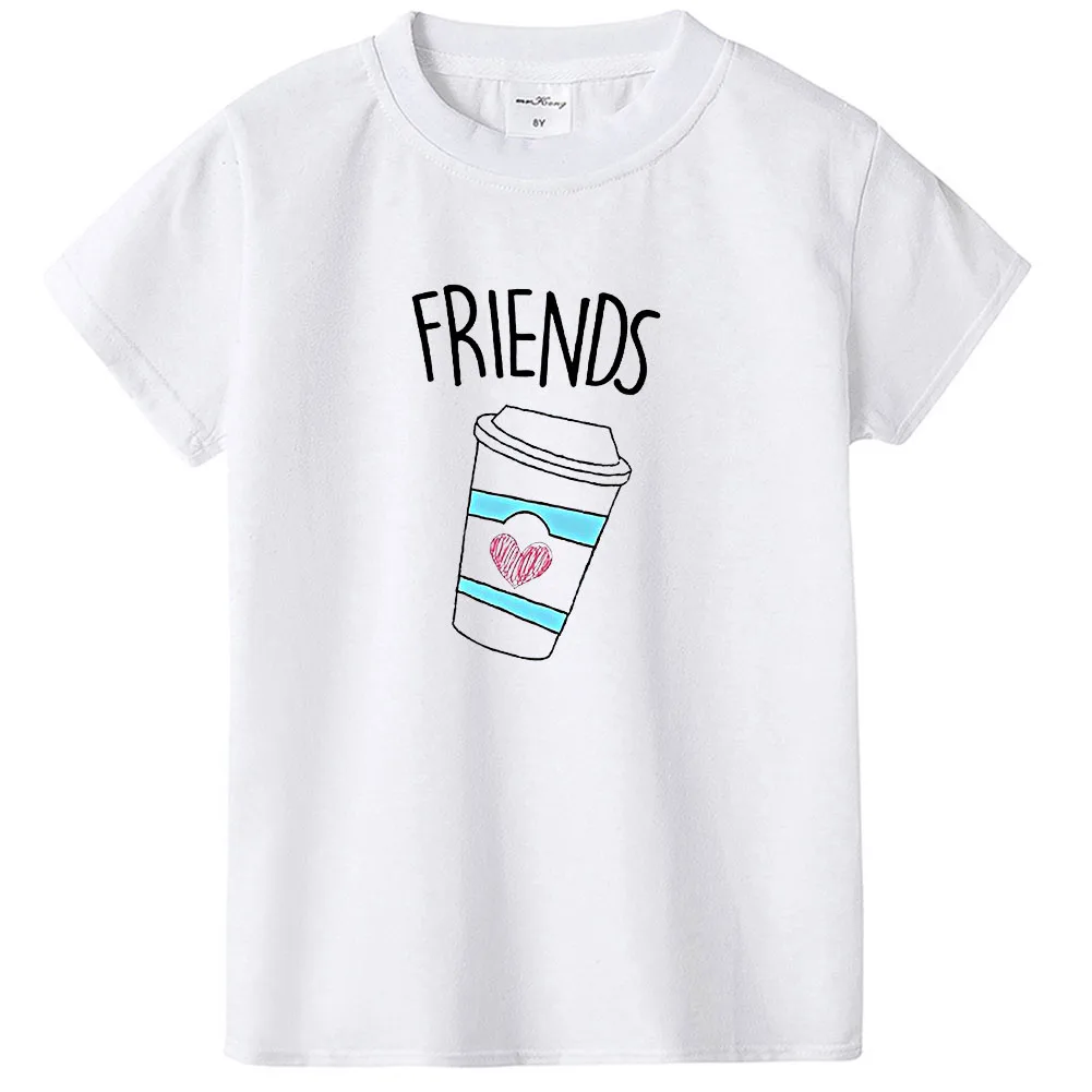 Ropa a juego de mejores Donuts y amigos, ropa de caf&eacute;, mejor amigo, familia, hermano, hermanas, camiseta de amigos, ropa de beb&eacute; para ni&ntilde;os-2