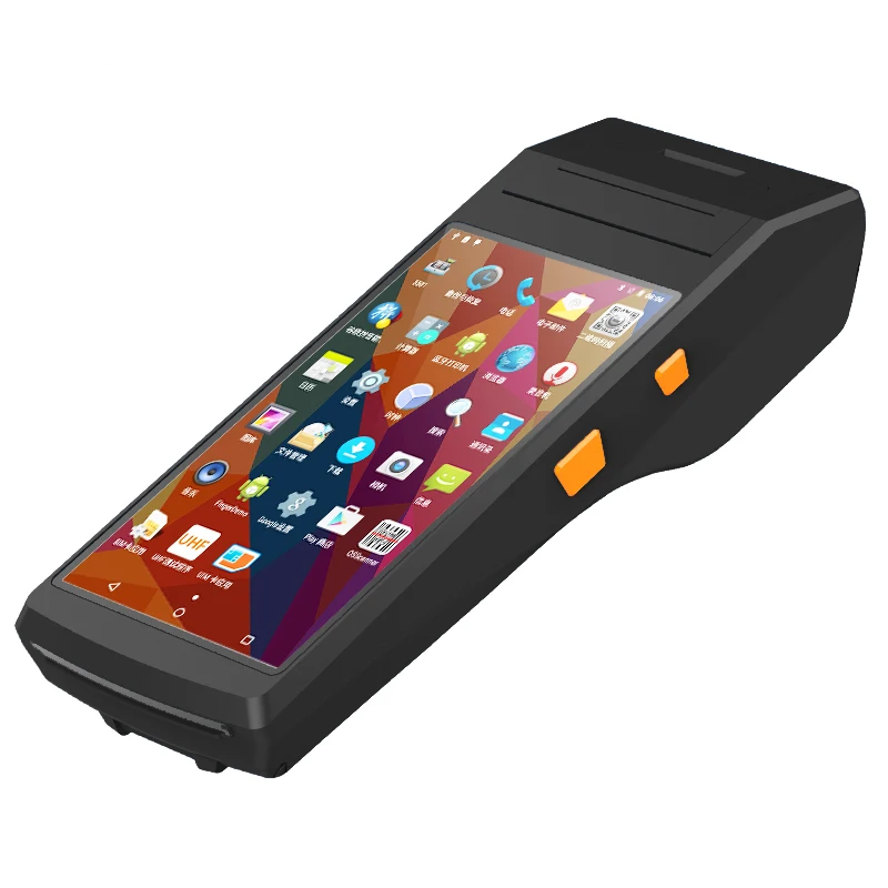 Считыватель штрих кода RUGLINE UHF стандартный сканер КПК 5 дюймов android 7 0 OS с 58 мм