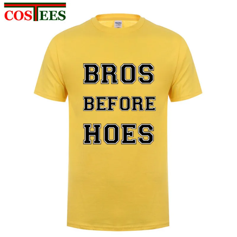 12 видов цветов Мужская забавная футболка Футболка bros before hoes одежда футболки для