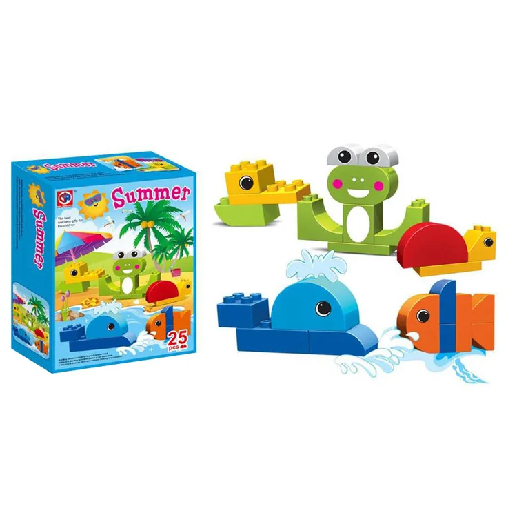 Обучающая игрушка Duplo 25 шт. большие частицы всесезонные весенние летние Осенние