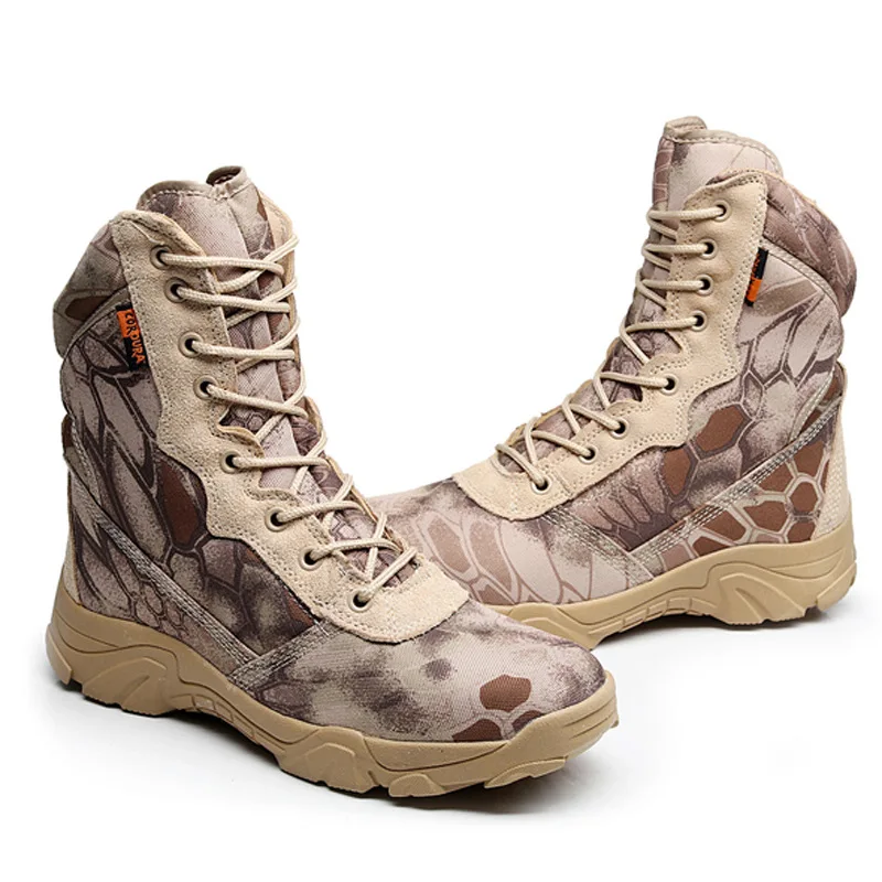 Ботинки мужские военные армейские ботинки на молнии дышащая тактическая обувь |