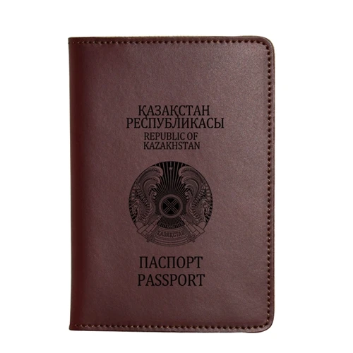 wine red wallet Держатель для паспорта для путешествий, для мужчин и wo, для путешествий, чехол для путешествий, crazy horse, кожаный, винтажный, выгравированный, с именем, Обложка для паспорта - Цвет: wine red wallet