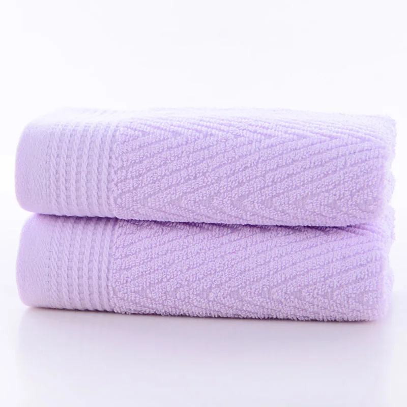 Face towel 5 Полотенце для мытья лица, хлопковые однотонные жаккардовые маленькие полотенца для рук, банные полотенца для взрослых 70x140 см, высокое качество, набор полотенец - Цвет: Face towel 5