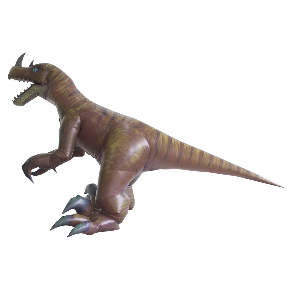 Надувной костюм для взрослых Динозавр T REX костюмы выдувное нарядное платье