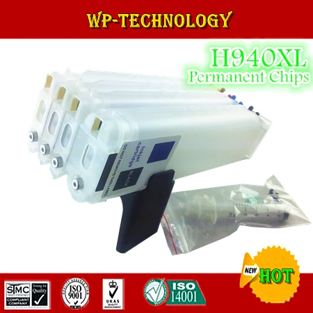 

[Empty]Refill cartridge suit for HP940XL ,suit for HP Officejet Pro 8000, HP Officejet Pro 8500,100ML version ,permanent chip