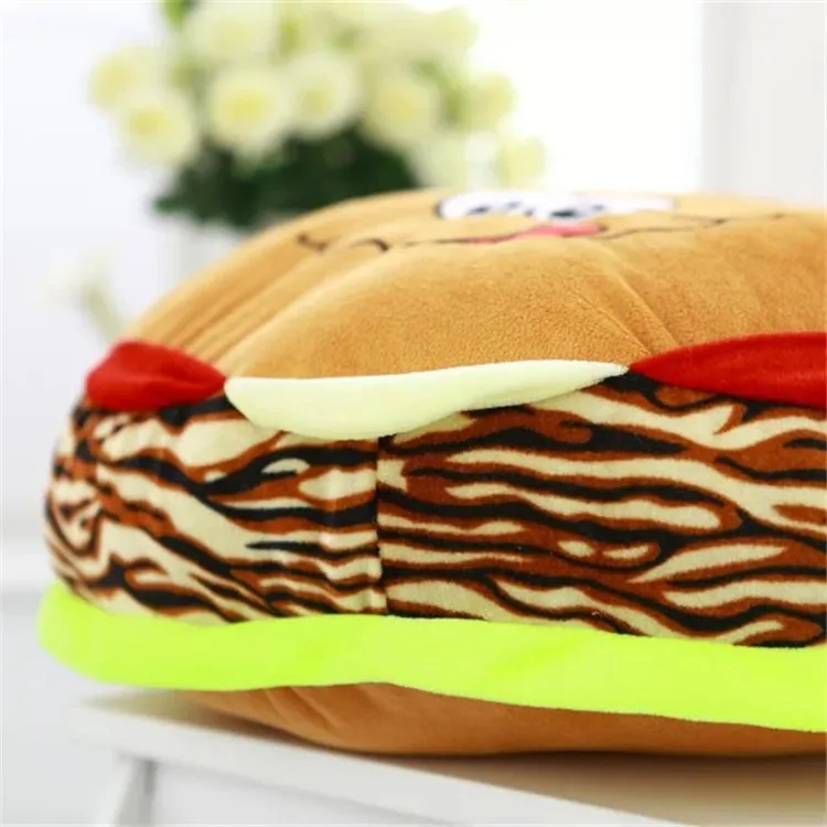 40-60cm Creative Plush Toy Simulation Cartoon Hamburger Pillow Cute Burger Sofa Cushion Home Decoration Doll Child Birthday Gift | Игрушки и