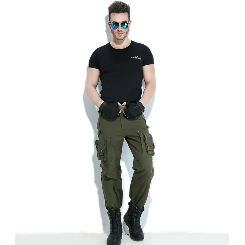 LIS ALICES комбинезоны Мужская одежда милитари Тактические Брюки Военная коленная