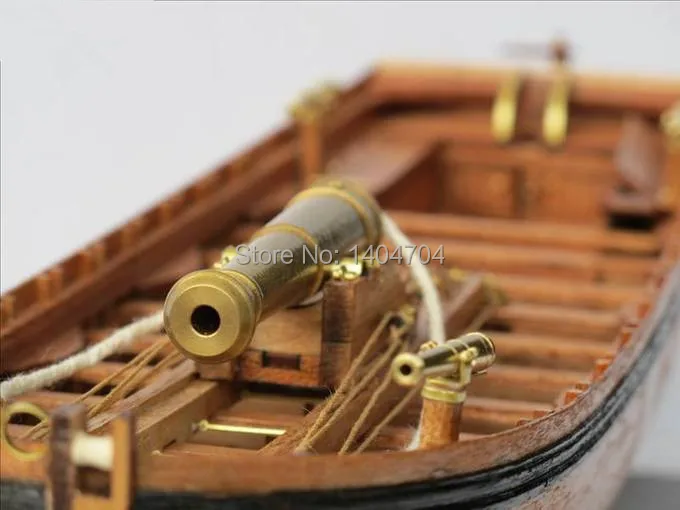 NIDALE модель Sacle 1/36 классическая деревянная парусника 42FT вооруженная канонерская