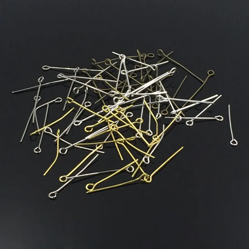 1000 шт. металлические шпильки для ювелирных изделий 30 мм | Украшения и аксессуары