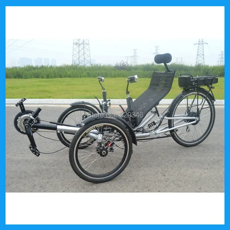 500 Вт 48 В в 20Ah Педаль Помощь Электрический лежачий Trike|recumbent trike|electric recumbent trikeelectric |