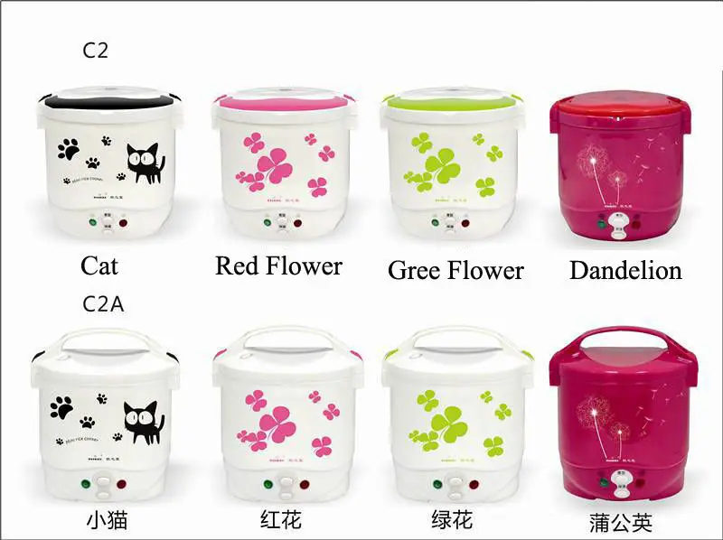 Модная Корейская мини рисоварка на 1 л электрическая маленькая для студентов