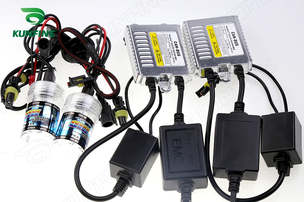 12V/55W Canbus HID xenon комплект H7/H1/H3/H8/9004/9005/9006/9007/880/D2S/H4-2/H7R/H3C ксеноновая лампа с тонким