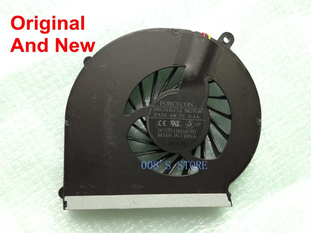 

New CPU Cooler Fan For HP G43 G57 Compaq CQ43 CQ57 430 431 435 436 630 631 2000 DFS551005M30T FADL 0.4A 646183-001 647316-001