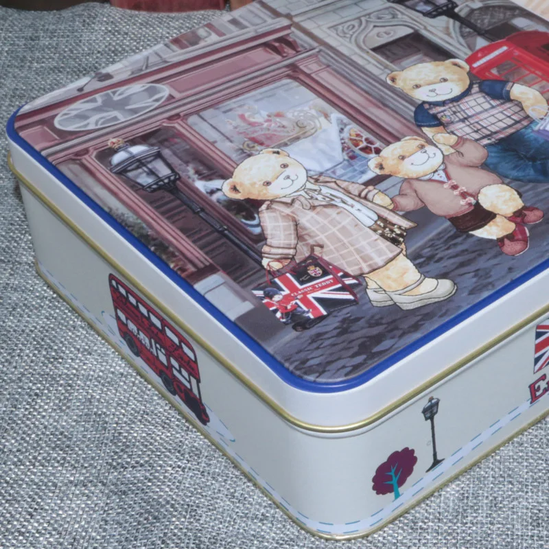 Металлическая коробка 17 6 мм металлическая для конфет органайзер ланча печенья