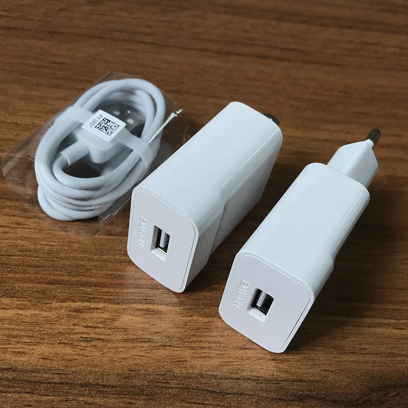 Оригинальное настенное быстрое зарядное устройство Huawei 5 В 2 А QC2.0 адаптер 1 м