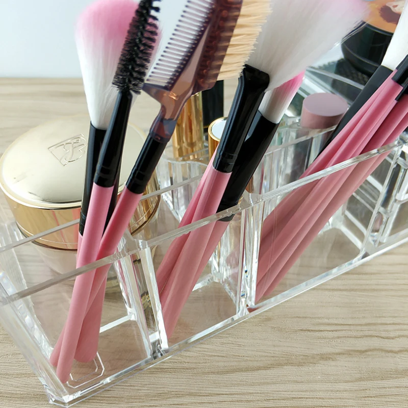 Акриловый ящик для хранения косметики HUNYOO ювелирных украшений лака ногтей