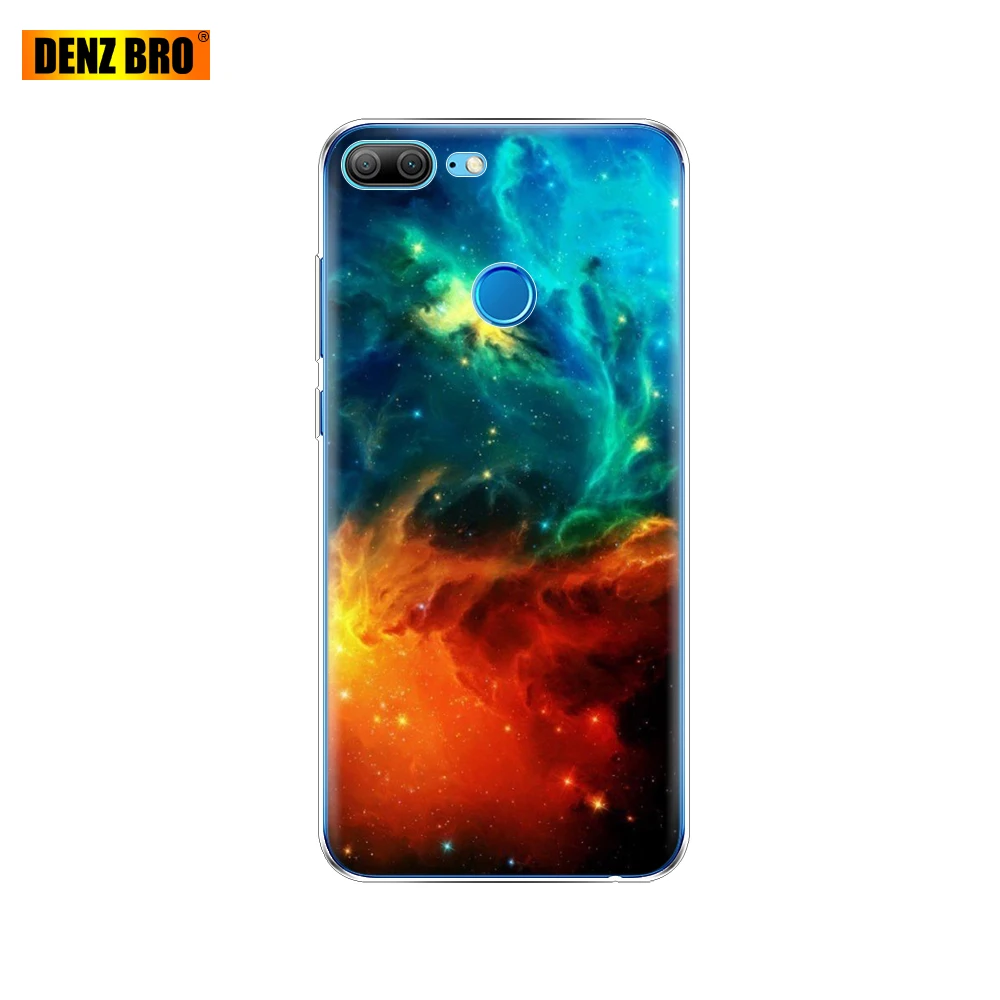 61834 Силиконовый чехол для huawei honor 10 V10 view для huawei honor 9 8 lite 7x 6c pro Бампер etui Coque для galaxy universe sky разноцветный - Цвет: 61834