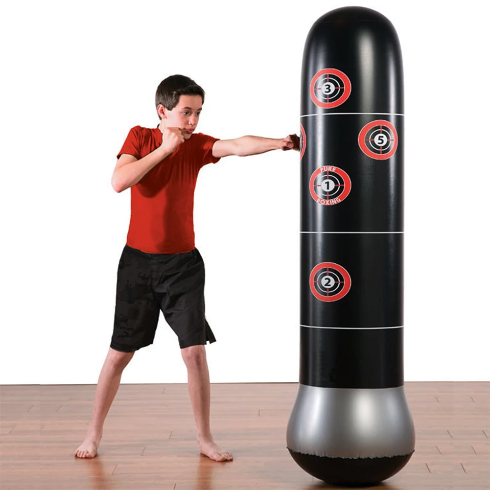 

Children Adult Fitness Inflatable Sandbag Train Pressure Relief Boxing Tumbler