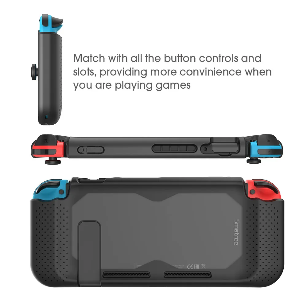 Жесткий защитный чехол Smatree для Nintendo Switch удобная задняя крышка Console NS