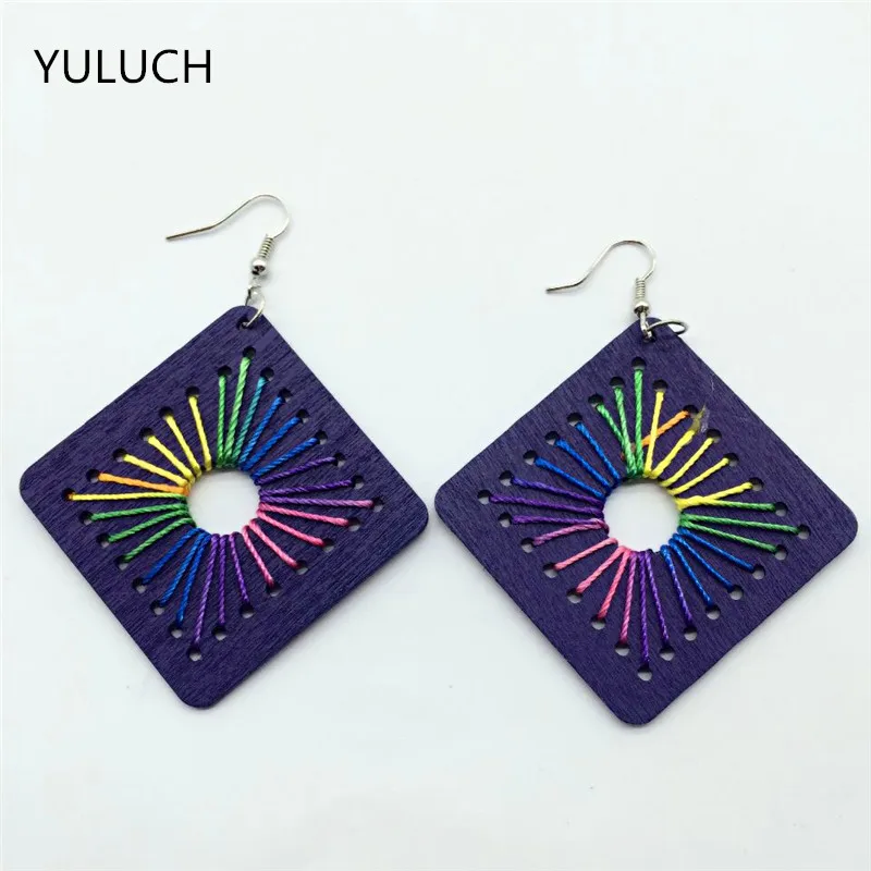 Новый Дизайн Личность Throad новейшее хорошее качество Дерево Красочные