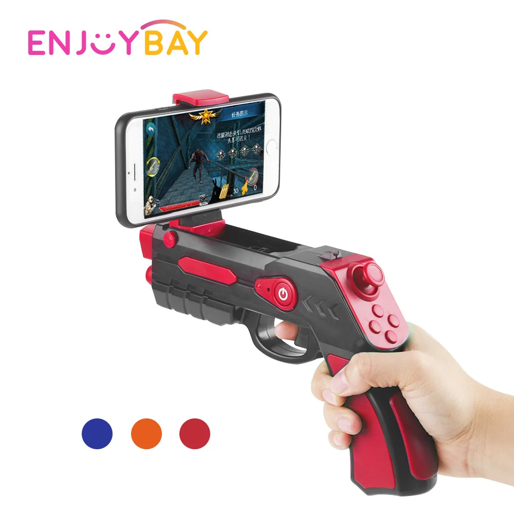 Enjoybay AR пистолет открытый игрушки 4D дистанционного зондирования игры геймпад