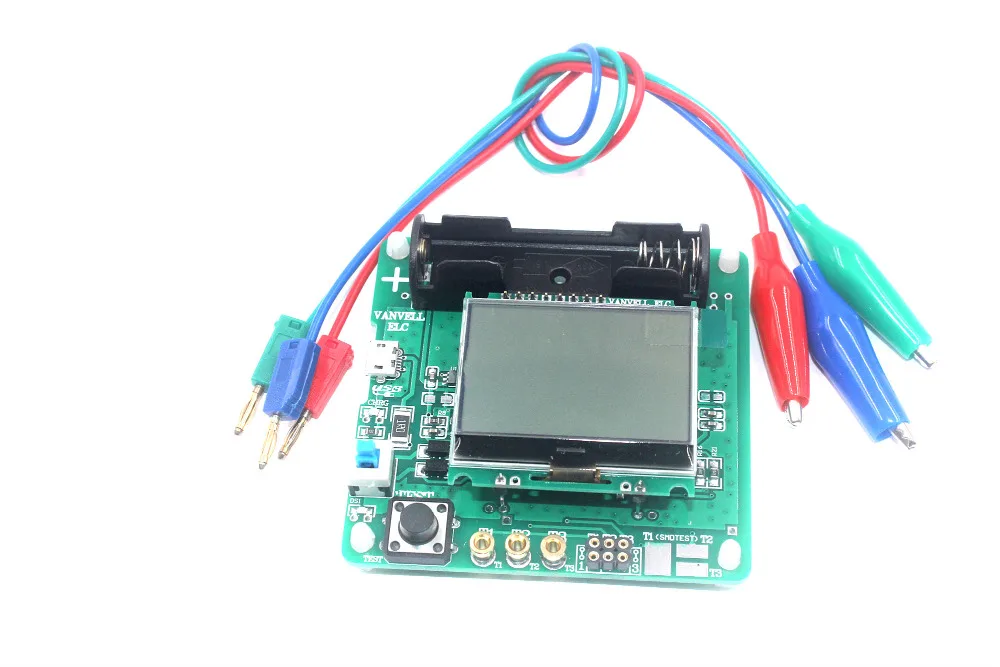 Новейшая версия индуктора-конденсатора ESR метр DIY MG328 Многофункциональный тест