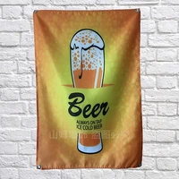 beer cloth flag banners wall sticker bar wine cellar billiards hall studio theme wall hanging home decor live background cloth