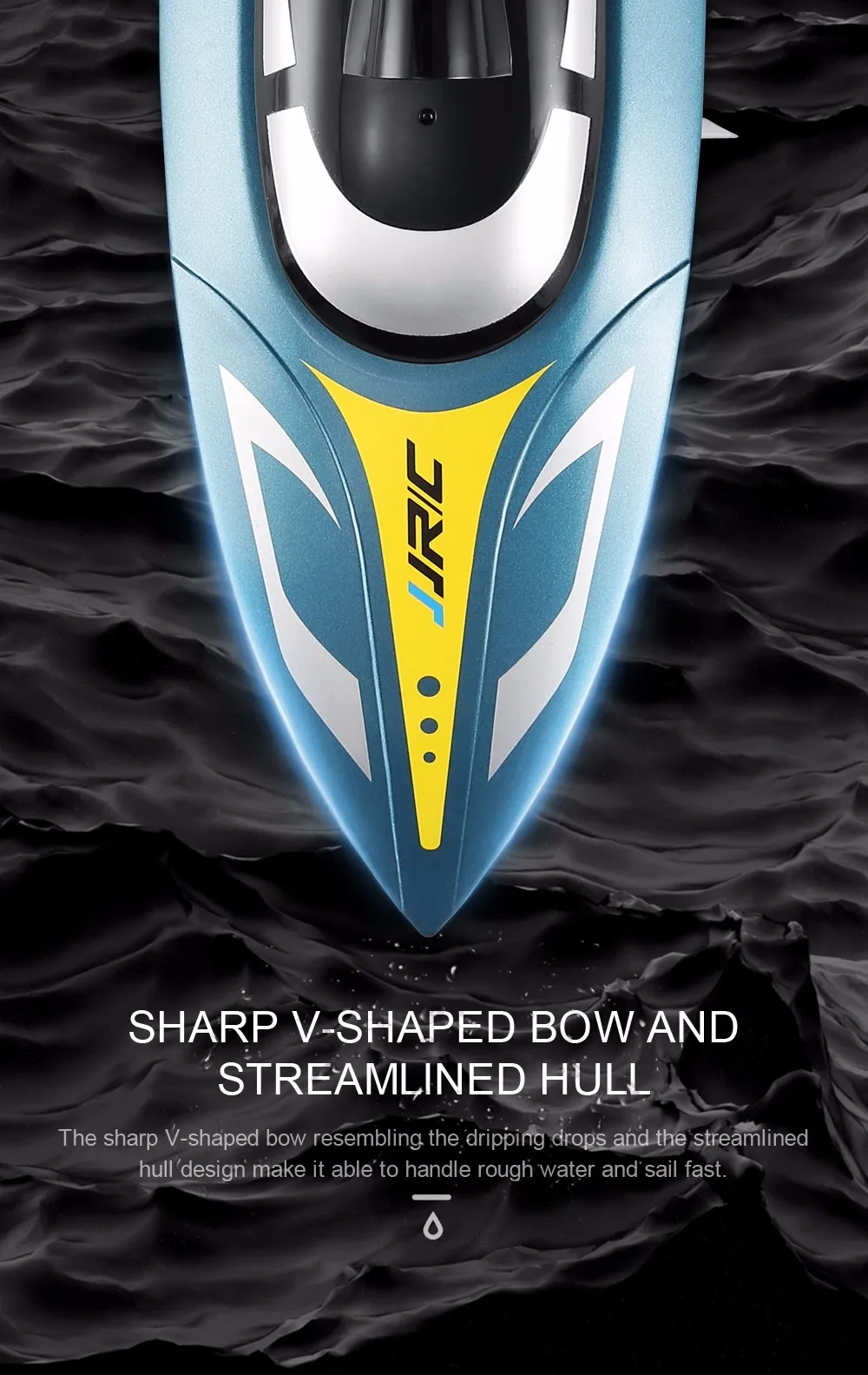 JJRC S4 высокоскоростная радиоуправляемая лодка игрушка Водонепроницаемая гоночная лодка Spectre с 720P HD камерой 2,4 ГГц пульт дистанционного управления приложение WiFi подключение