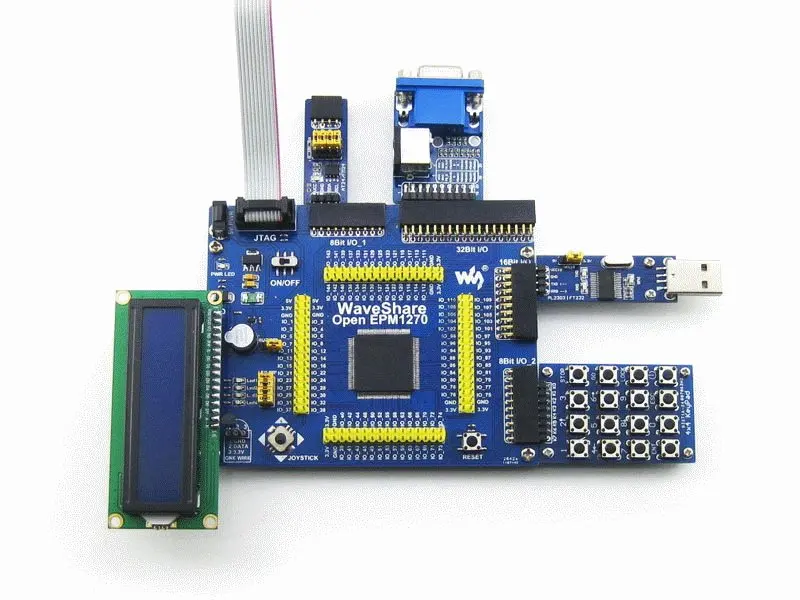 EPM1270T144C5N EPM1270 ALTERA MAX II CPLD макетная плата + 10 комплектов аксессуаров = OpenEPM1270 упаковка