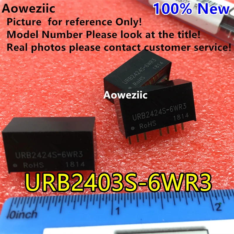 

Aoweziic 2 шт./лот URB2403S-6WR3 URB2403S-6W новый оригинальный SIP7 вход: 9-36 в выход: 3,3 В а DC-DC кв изоляция напряжения