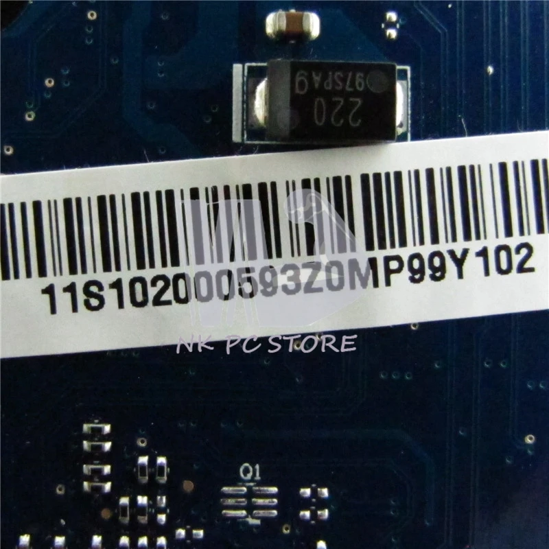 NOKOTION материнская плата для ноутбука Lenovo ideapad Y550 KIWB1 GM45 DDR3 процессор GT240M Бесплатная