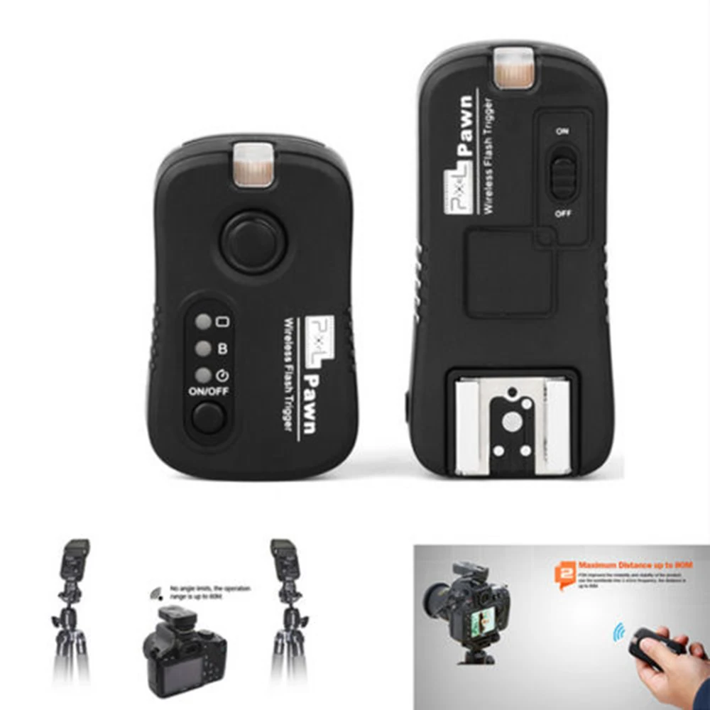 Для Nikon D700 D750 D3100 D3000 DSLR камер Беспроводной TTL Pixel X800N стандартная вспышка Speedlite + TF 362