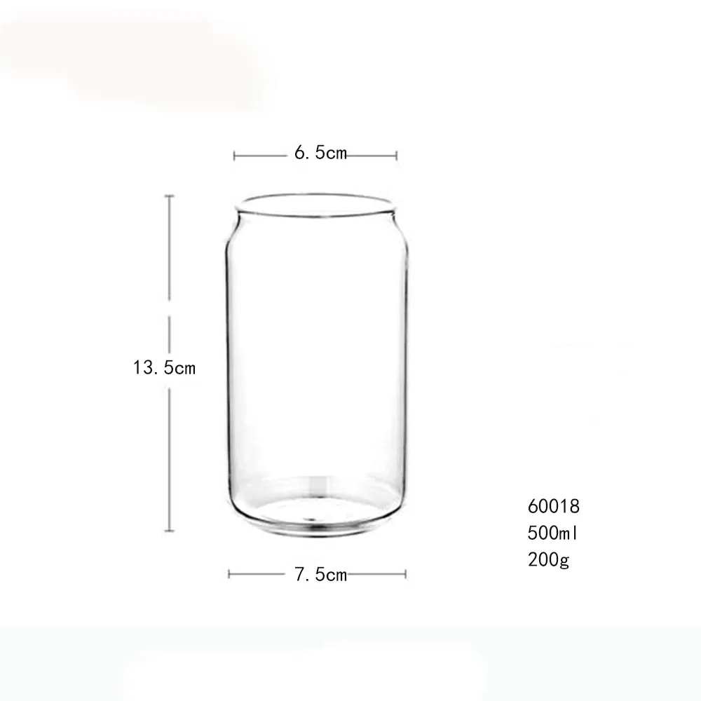 2PCS 200ml 600018 Cola креативная стеклянная чашка для воды, чашка для кофе, чашка для чая, Коктейльная стеклянная чашка - Цвет: 2PCS 200ml 600018