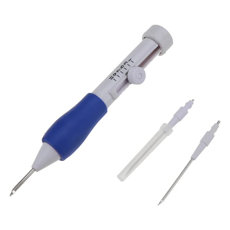 YOKOYAMA Poke Flower Needle Stainless Steel Embroidery Sewing With Handle Household Craft Weaving Tool Accessories | Дом и сад