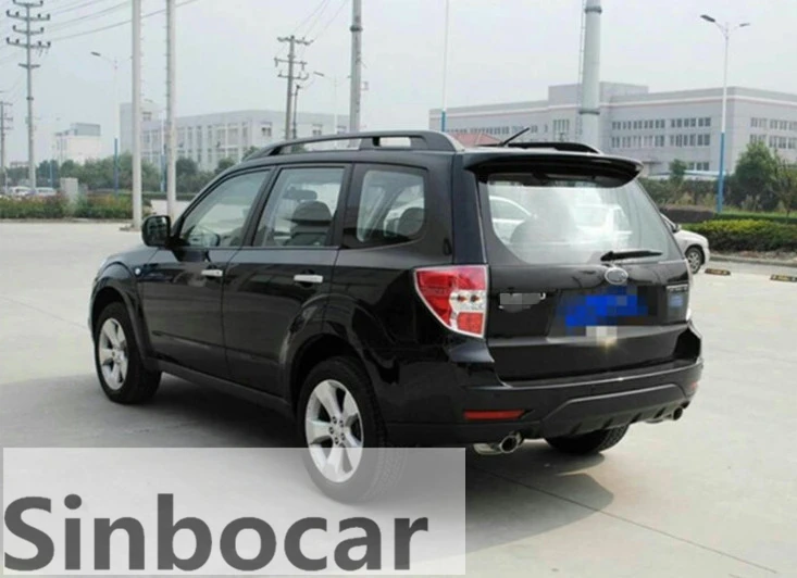 Дефлектор краски спойлер на крышу заднее крыло ABS для Subaru Forester 2009 2012 с
