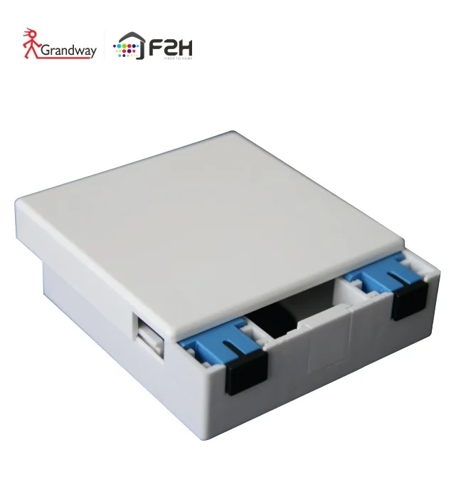 [Grandway ODN] FTTH 2 ядра внутренняя оптоволоконная коробка/розетка F2H FFS B|Оптоволоконное