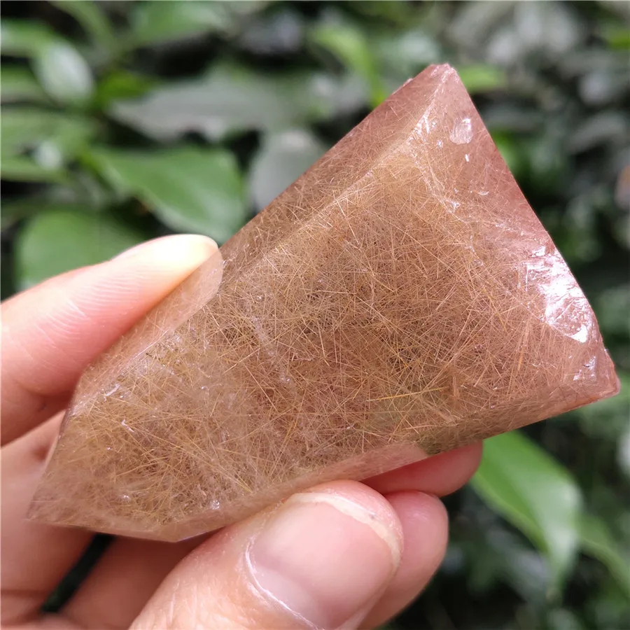 Rutilaed хрустальные точечные кварцевые камни натуральные кристаллы Wicca Cristal Islande Pierre