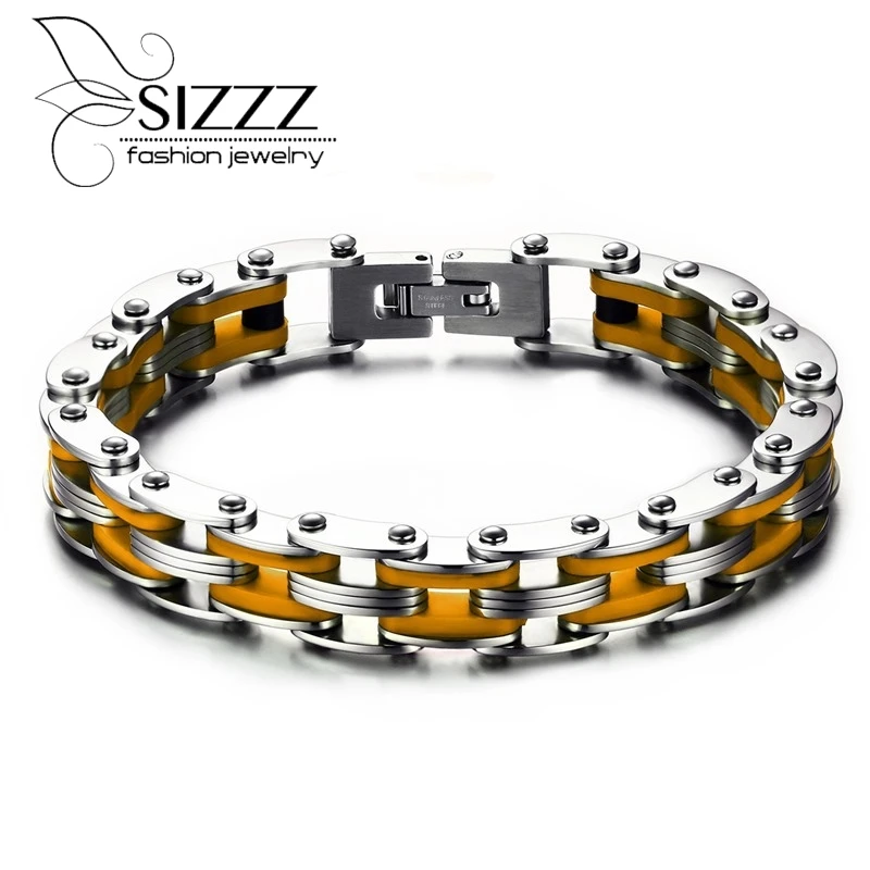 Мужской черный браслет из нержавеющей стали|bracelet men jewelry|jewelry menmen jewelry |