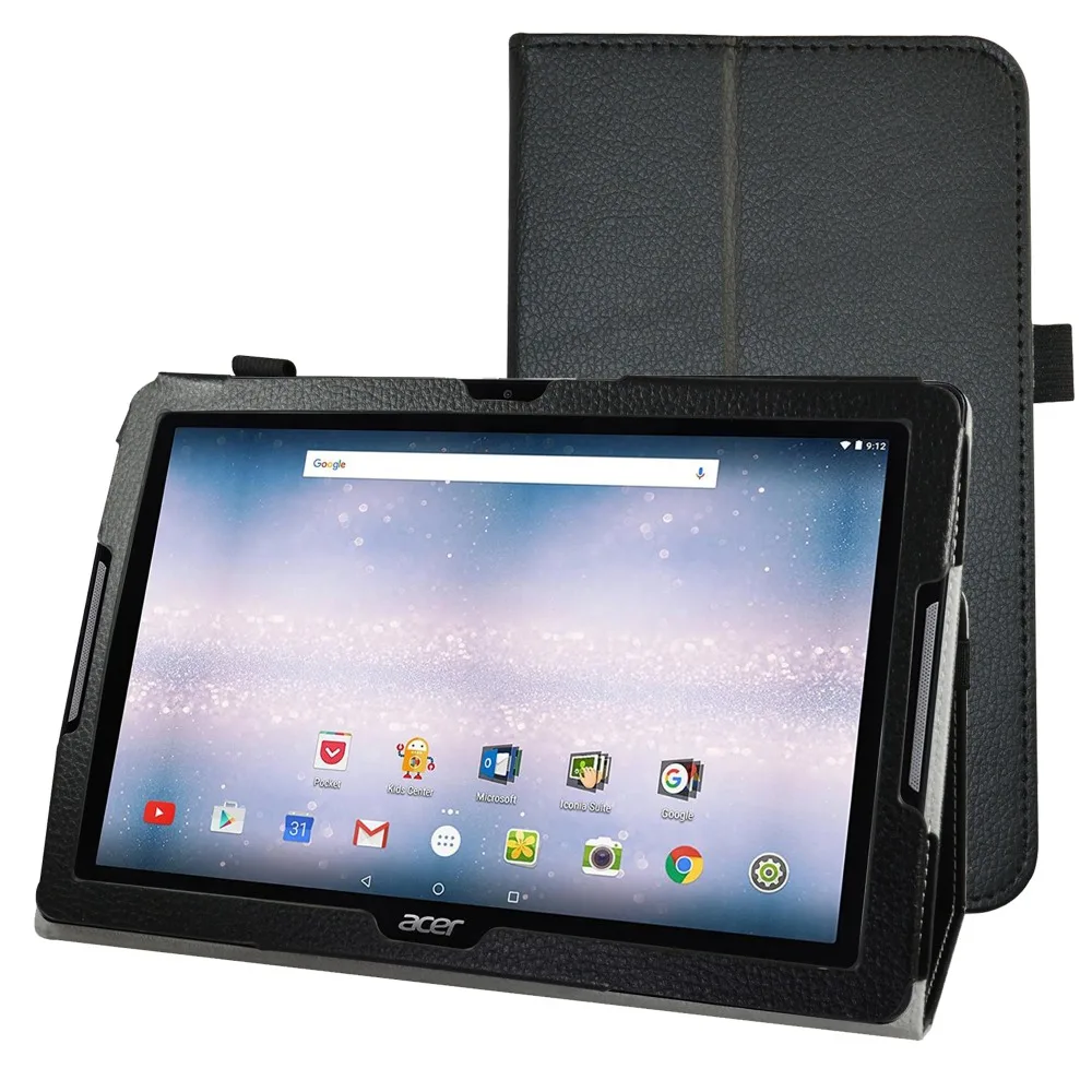 Чехол книжка с магнитной подставкой для Acer Icona One 10 чехол из искусственной кожи