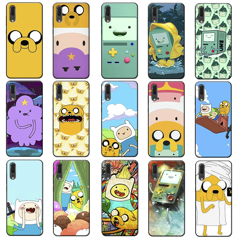 Adventure Time с Финном и Джейком мягкий силиконовый чехол для телефона huawei honor 20 lite 8x 9x
