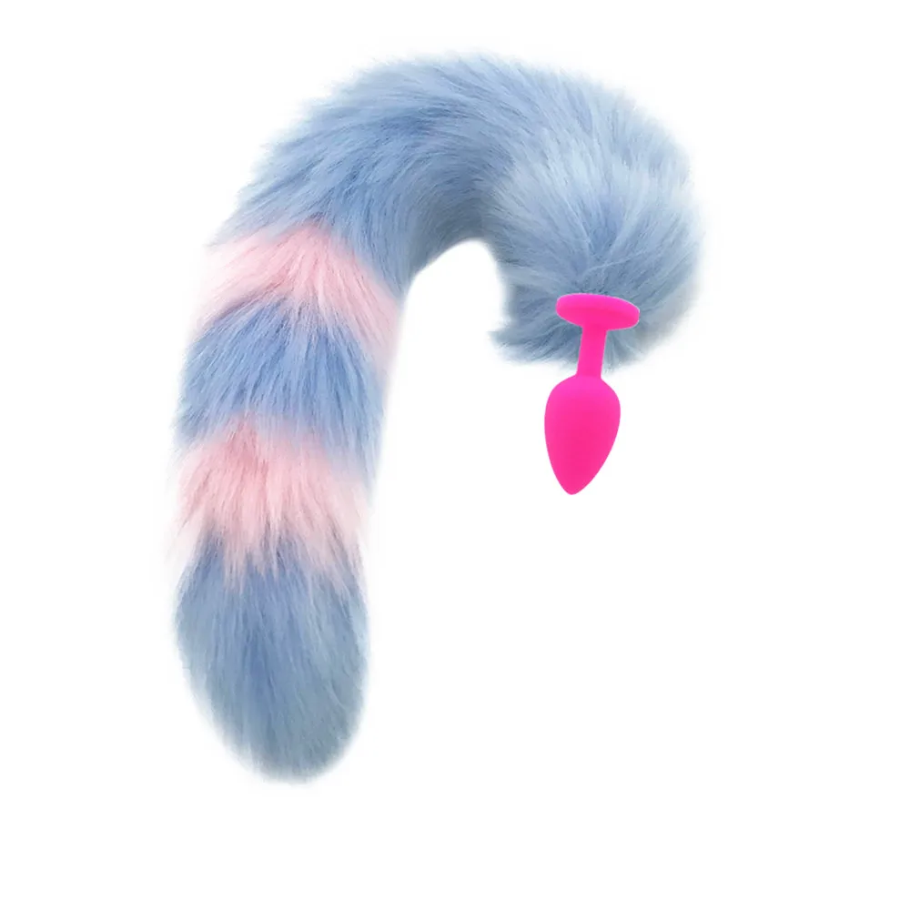 Anal Plug With Big Real Crystal Fox Tails Metal Butt Couple Sex Toys Erotic Cosplay Tail 3 size for choice Drop shipping | Красота и