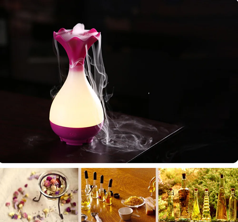 Ваза в форме Ультразвуковой USB увлажнитель воздуха очиститель Lonizer распылитель