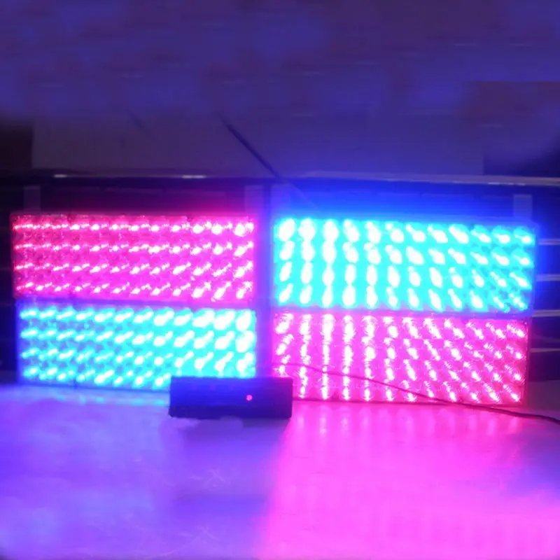 

RED BULE YELLOW 4X48led 192led AMBER flash lamp Signal Light Strobe Flash Light warning light fire emergency lamp flashing light