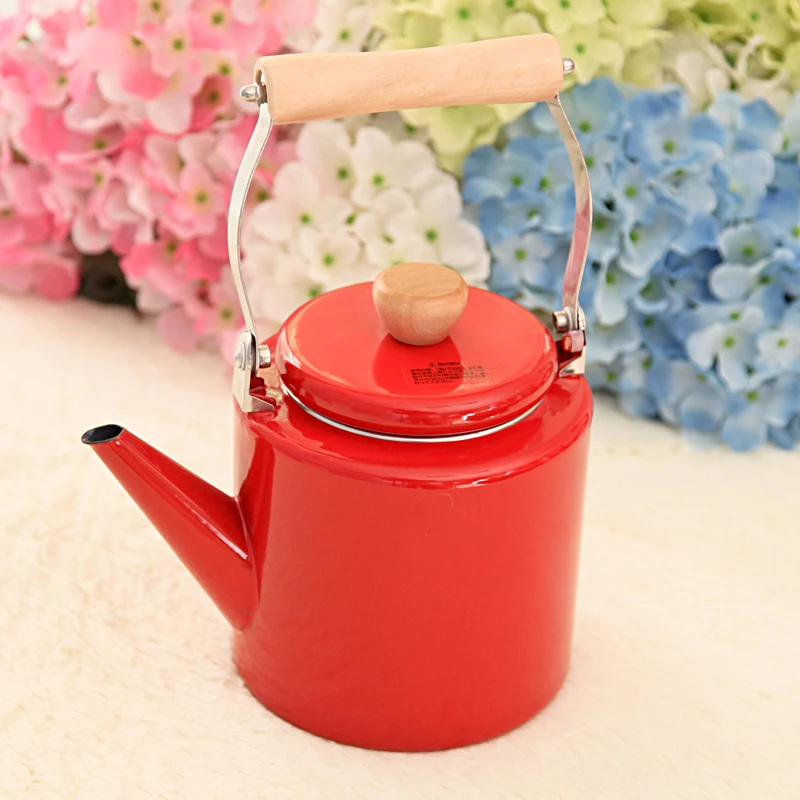 Горячая Распродажа 2.4L эмалированный чайник Бесплатная доставка|kettle|kettle enamelled |