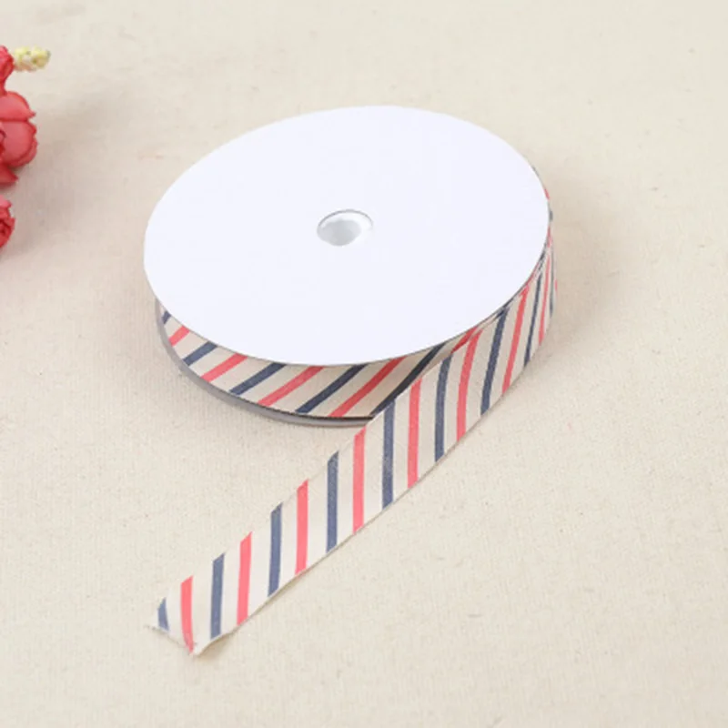 

New Ribbon Ultrasonic Embossed Belt 1.5cm Wide Stripe Clothes Gift Box Accessories Material Cotton Belt Tablecloth Lace Ribbon