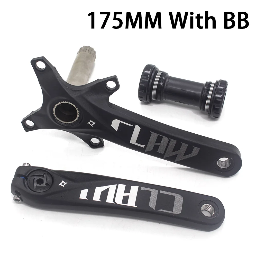 Cranlk 175mm with bb 104BCD MTB велосипед диаметра окружности болтов(Алюминий сплав с нижней велосипедов Crankset170/175 мм велосипедная Звездочка 32/34/36/38T - Цвет: Cranlk 175mm with bb